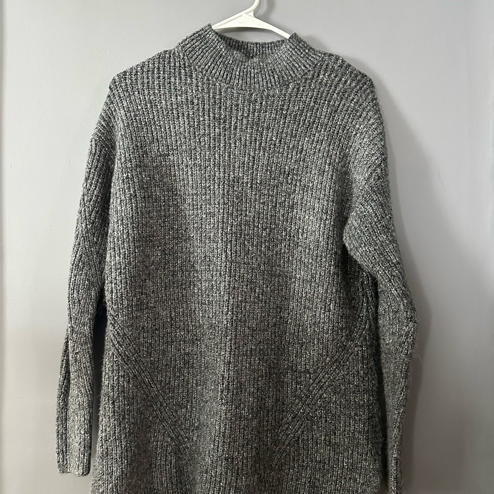 Old Navy Charcoal Knit Cardigan